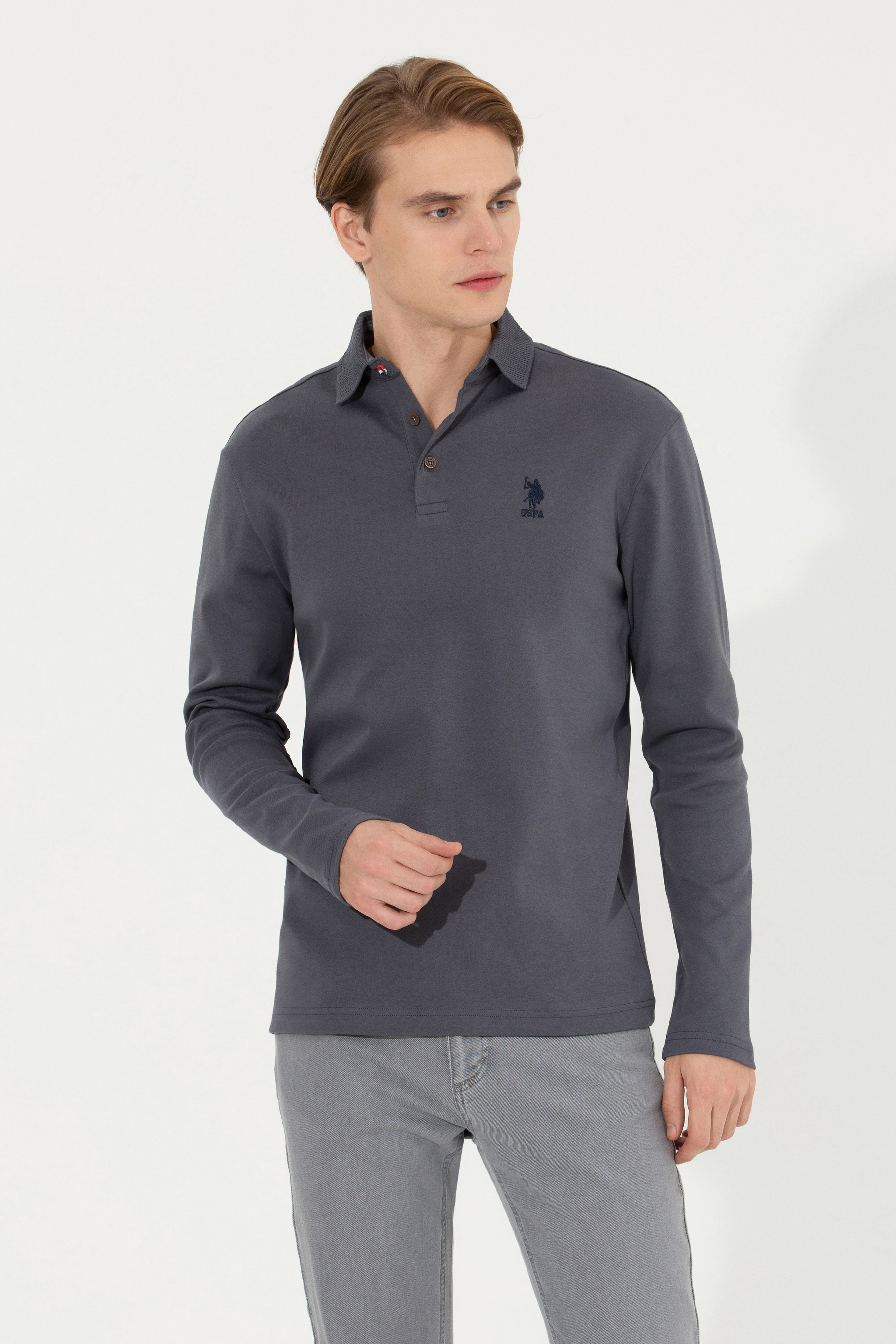 Erkek Antrasit Sweatshirt - Image 3