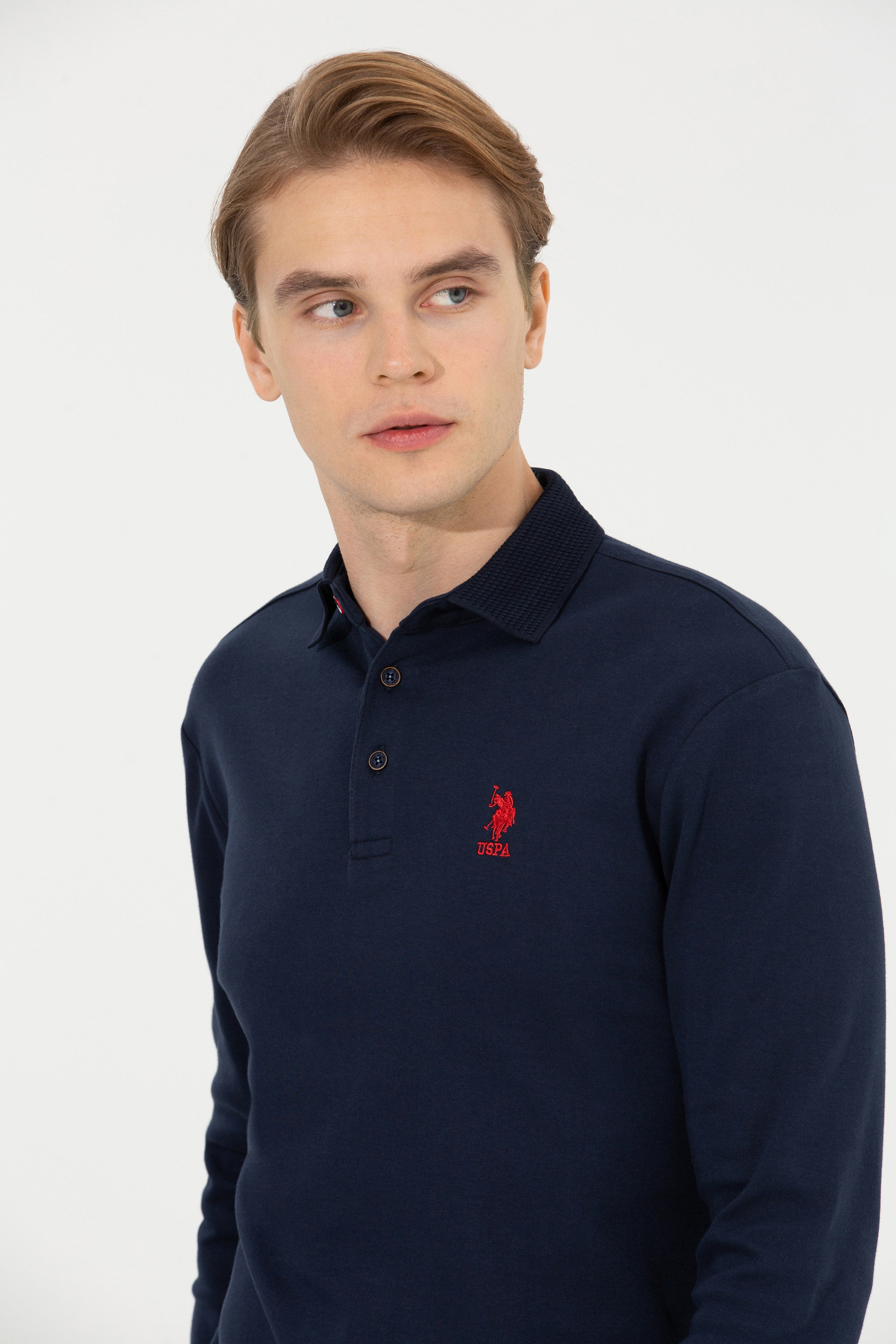 Erkek Lacivert Sweatshirt