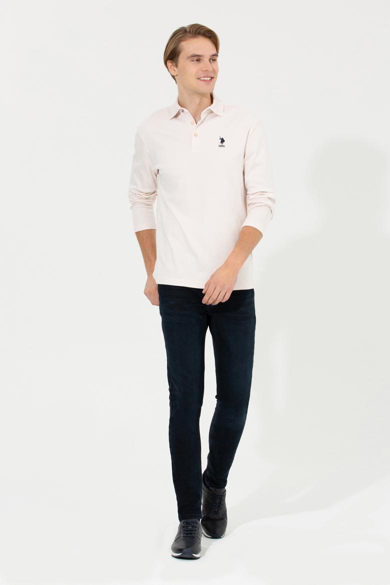 Erkek Ekru Sweatshirt - 50255104086