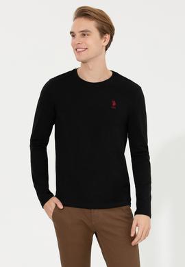 Erkek Siyah Basic Sweatshirt - 50253131024