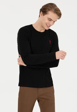Erkek Siyah Basic Sweatshirt - 50253131024