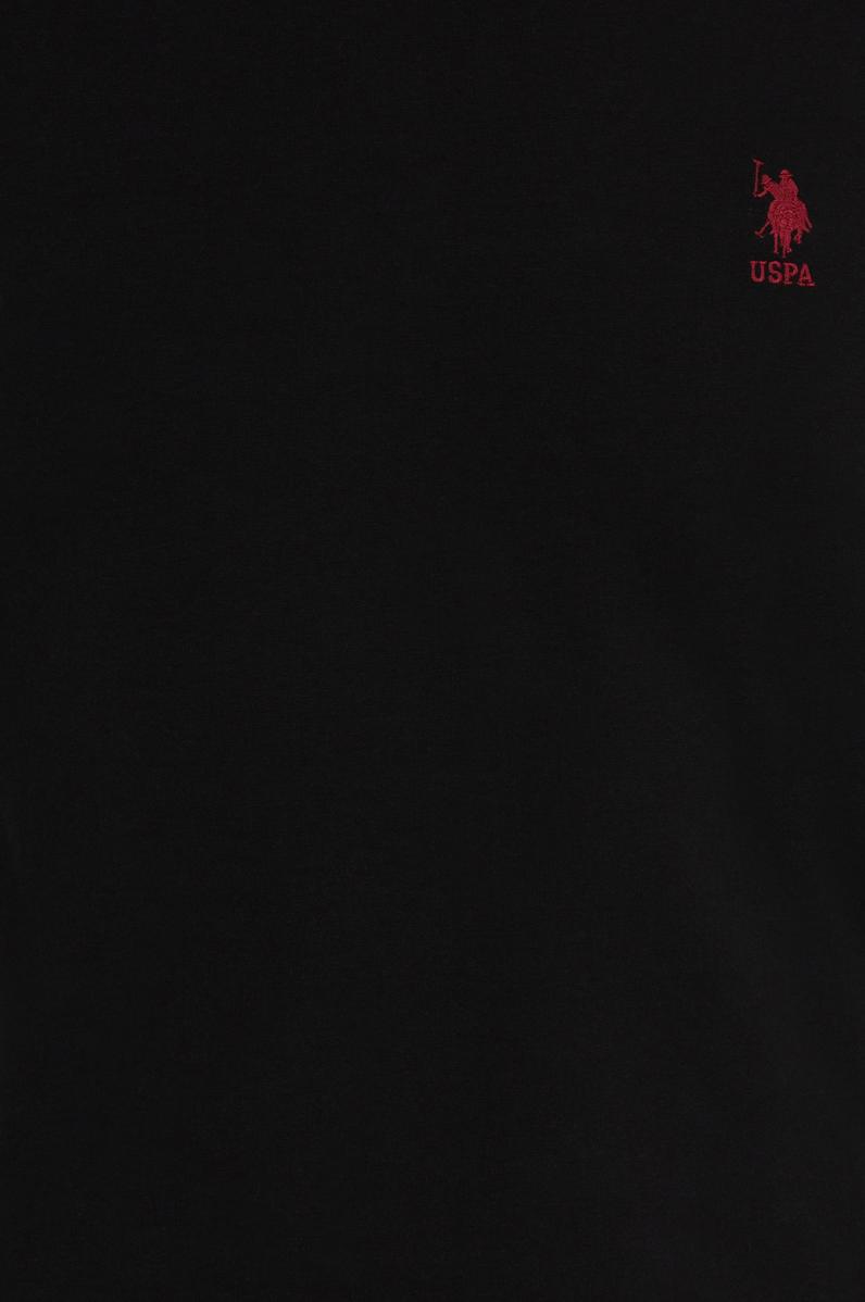 Erkek Siyah Basic Sweatshirt