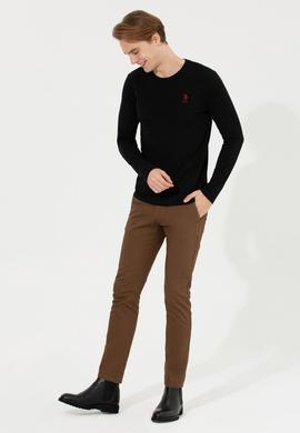 Erkek Siyah Basic Sweatshirt - 50253131024