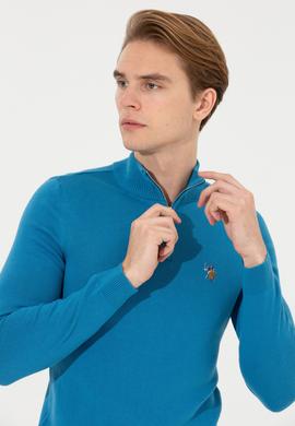 Erkek Kobalt Mavi Kazak - 50254065015