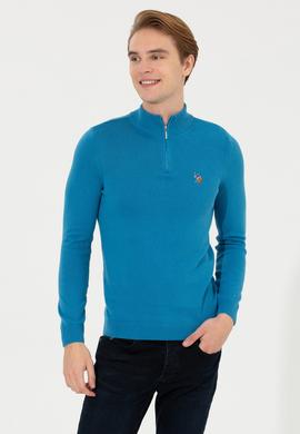 Erkek Kobalt Mavi Kazak - 50254065015