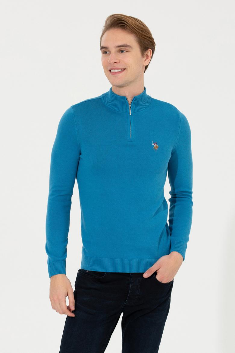 Erkek Kobalt Mavi Kazak - 50254065015