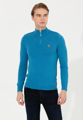 Erkek Kobalt Mavi Kazak - 50254065015