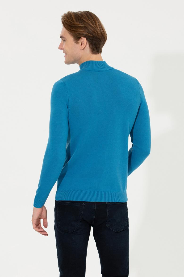 Erkek Kobalt Mavi Kazak - 50254065015