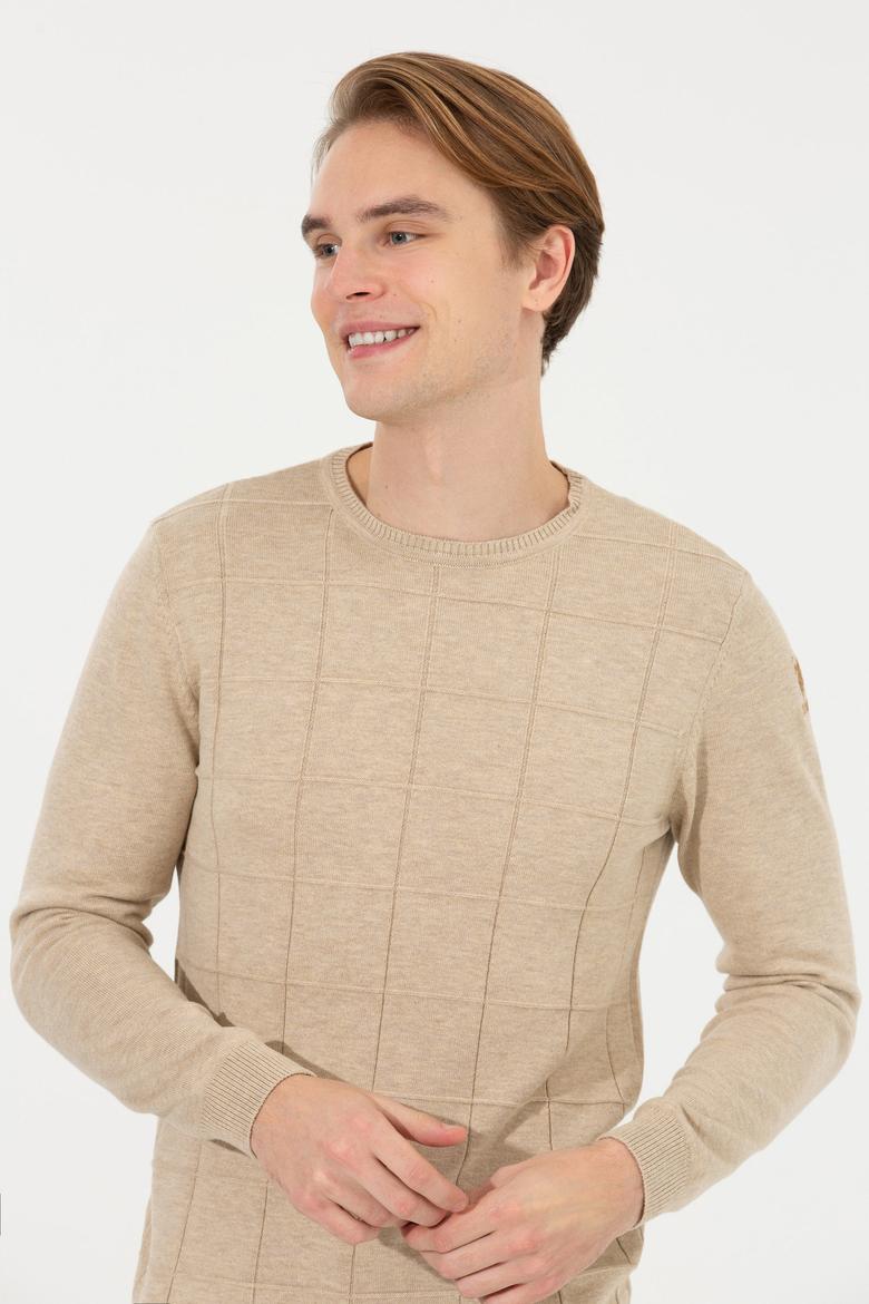 Erkek Taş Melanj Kazak - 50252303031