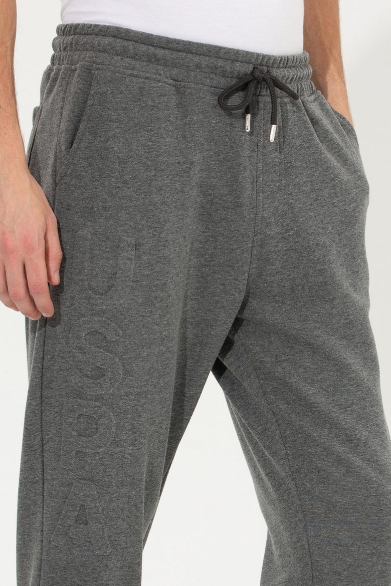 Erkek Antrasit Melanj Eşofman Altı - 50254228003