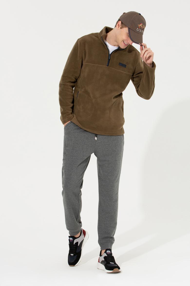 Erkek Antrasit Melanj Eşofman Altı