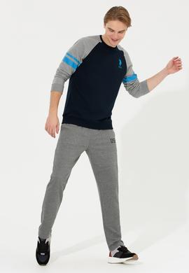 Erkek Antrasit Melanj Eşofman Altı - 50257283041