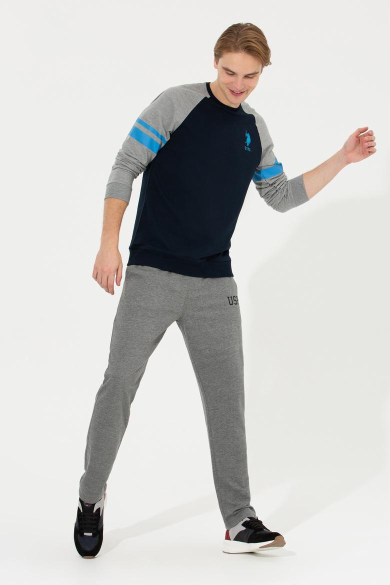 Erkek Antrasit Melanj Eşofman Altı