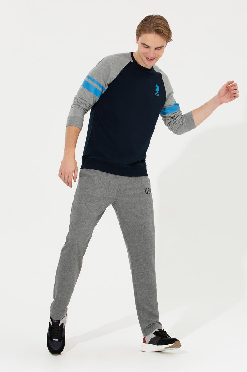 Erkek Antrasit Melanj Eşofman Altı