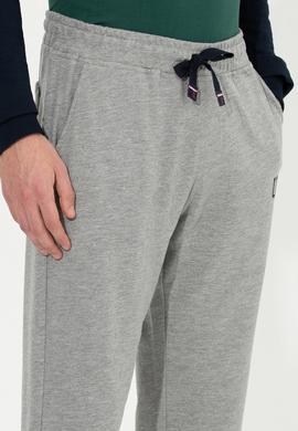 Erkek Gri Melanj Eşofman Altı - 50257283051