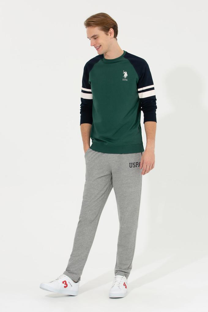 Erkek Gri Melanj Eşofman Altı