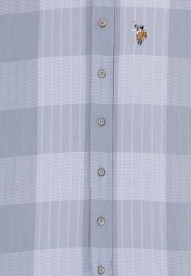 Erkek Ekoseli Gri Gömlek - 50254134041