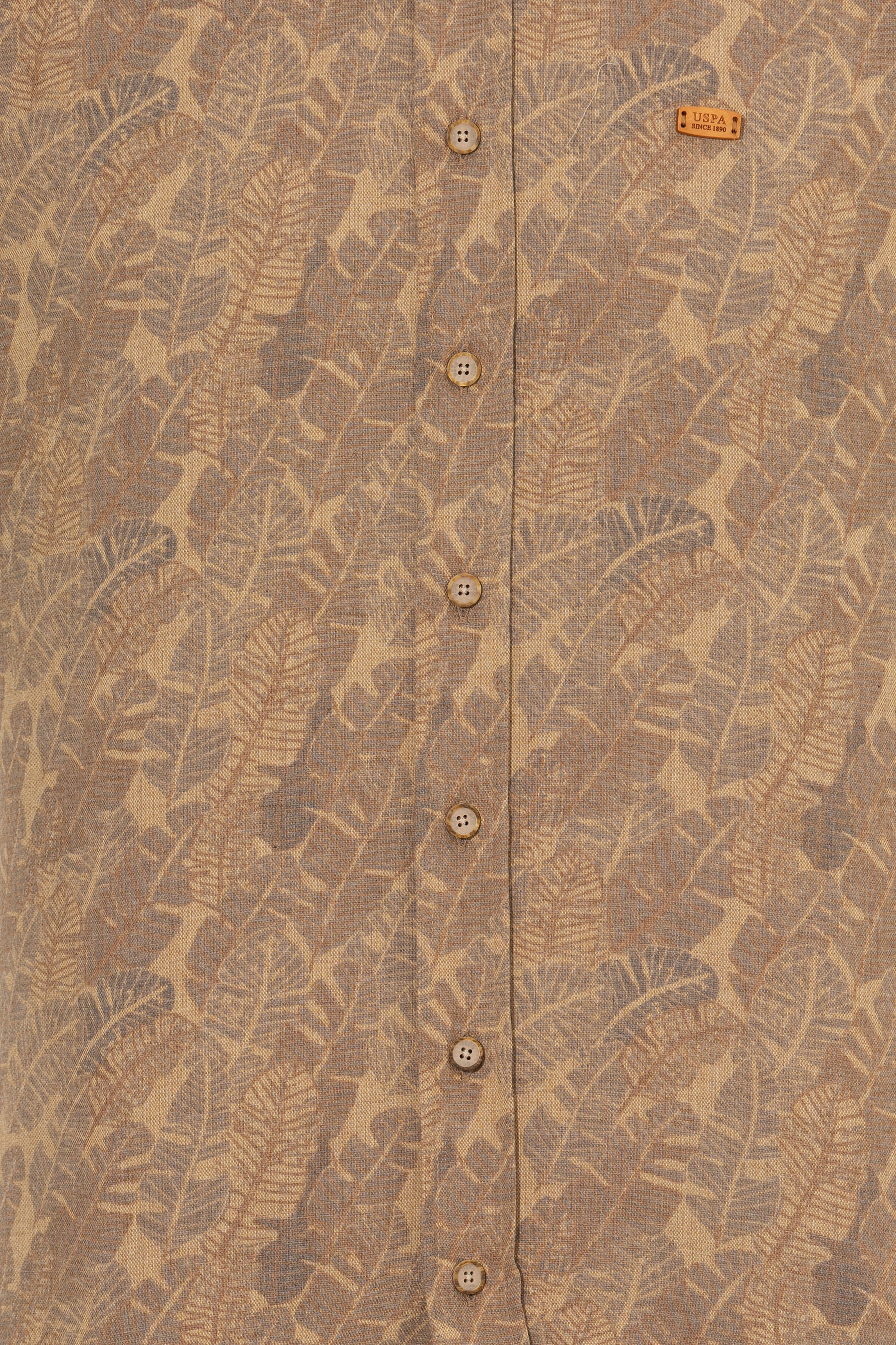 Erkek Camel Uzun Kollu Gömlek - Image 6