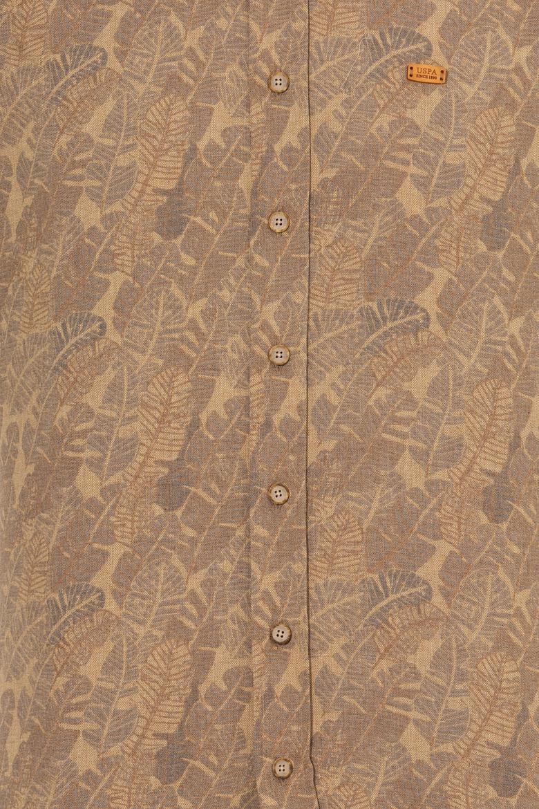 Erkek Camel Uzun Kollu Gömlek - 50254534027