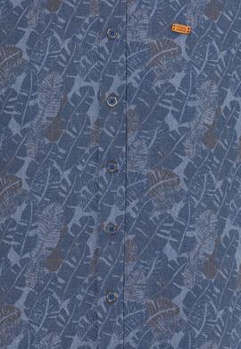 Erkek Mavi Uzun Kollu Gömlek - 50254534009