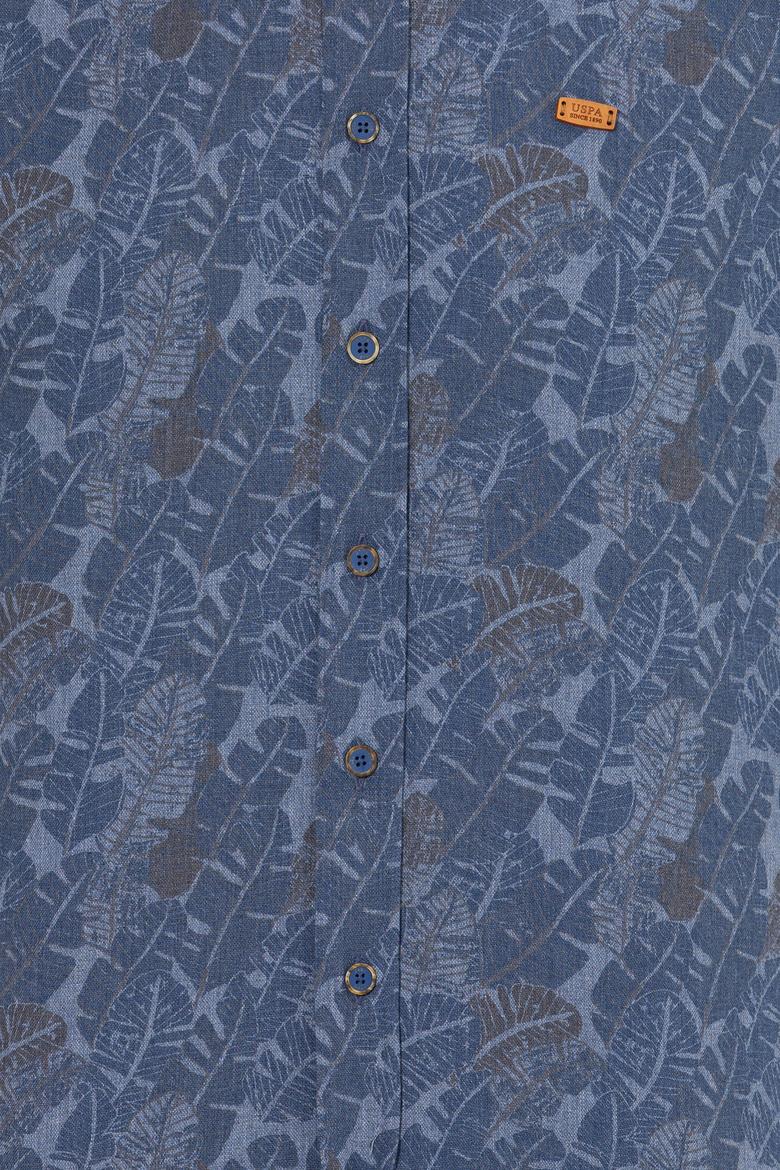 Erkek Mavi Uzun Kollu Gömlek - 50254534009