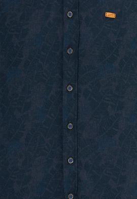 Erkek Lacivert Uzun Kollu Gömlek - 50254534018