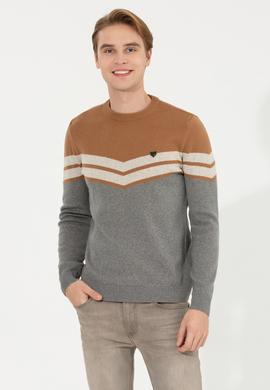 Erkek Gri Melanj Kazak - 50256675009