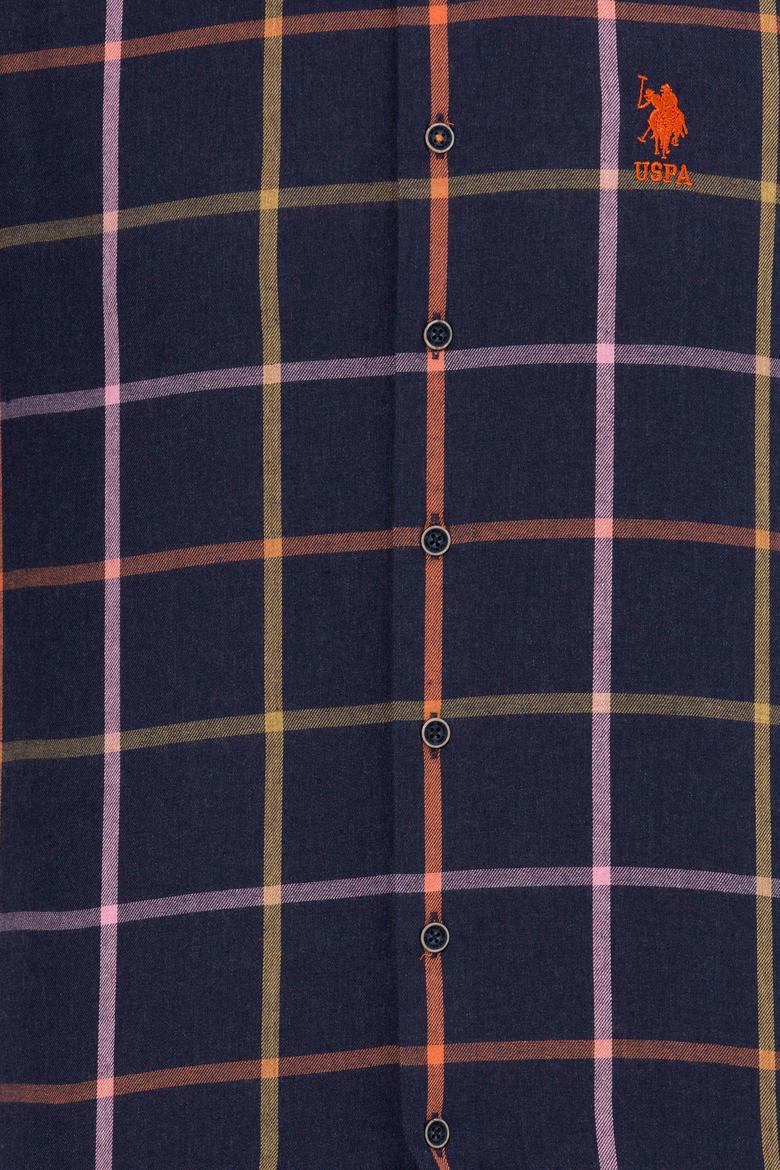 Erkek Lacivert Uzun Kollu Gömlek - 50254085016