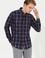 Erkek Lacivert Uzun Kollu Gömlek