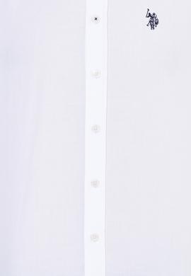 Erkek Beyaz Uzun Kollu Basic Gömlek - 50256698018