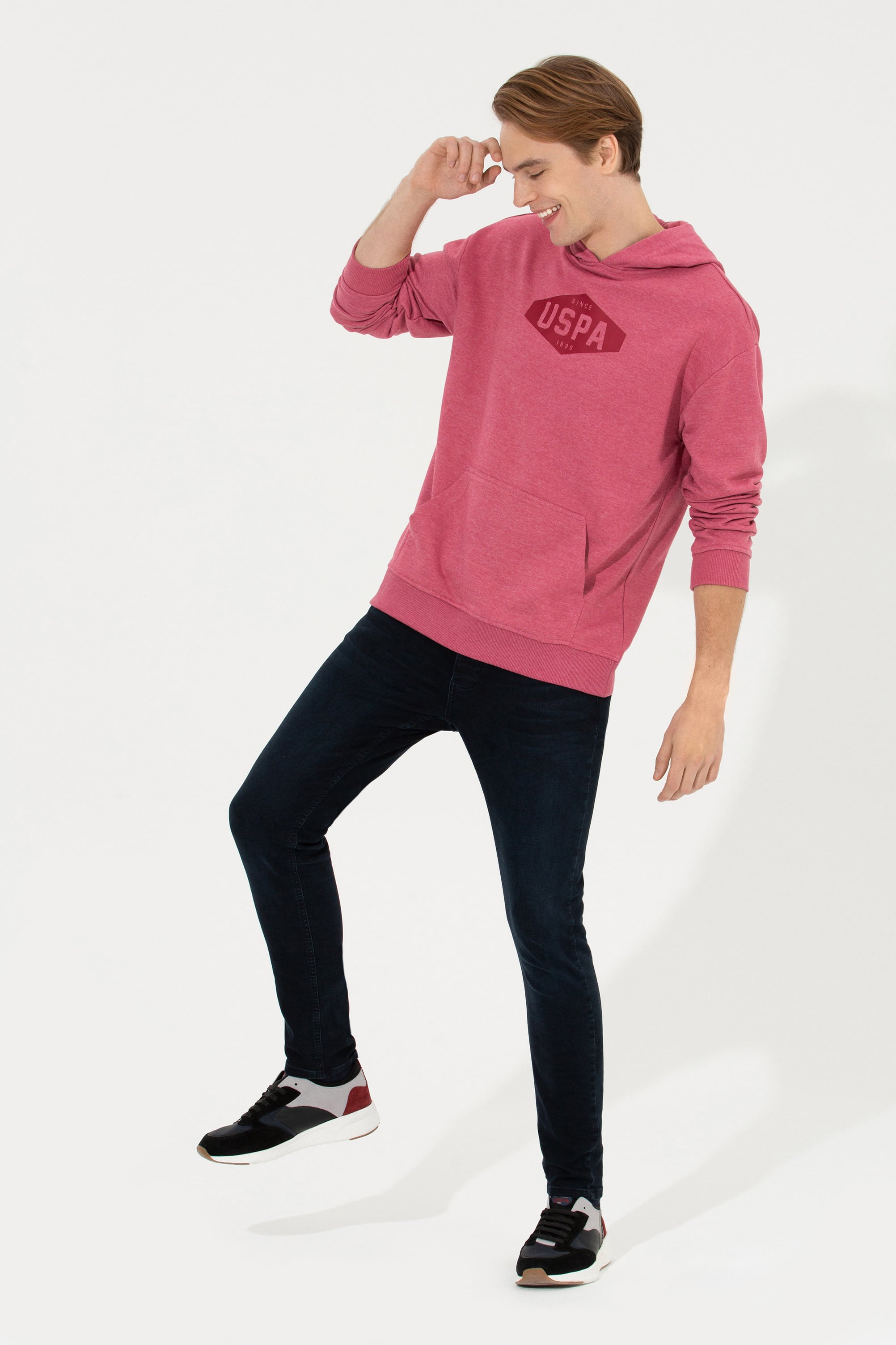 Erkek  Kapüşonlu Sweatshirt - Image 1