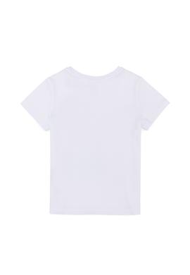 Çocuk Beyaz Bisiklet Yaka Tişört - 50266012002