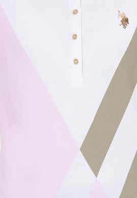 Kadın Manolya Polo Yaka Tişört - 50249030008