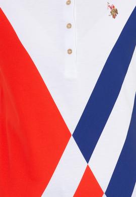 Kadın Kırmızı Polo Yaka Tişört - 50249030016