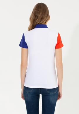 Kadın Kırmızı Polo Yaka Tişört - 50249030016