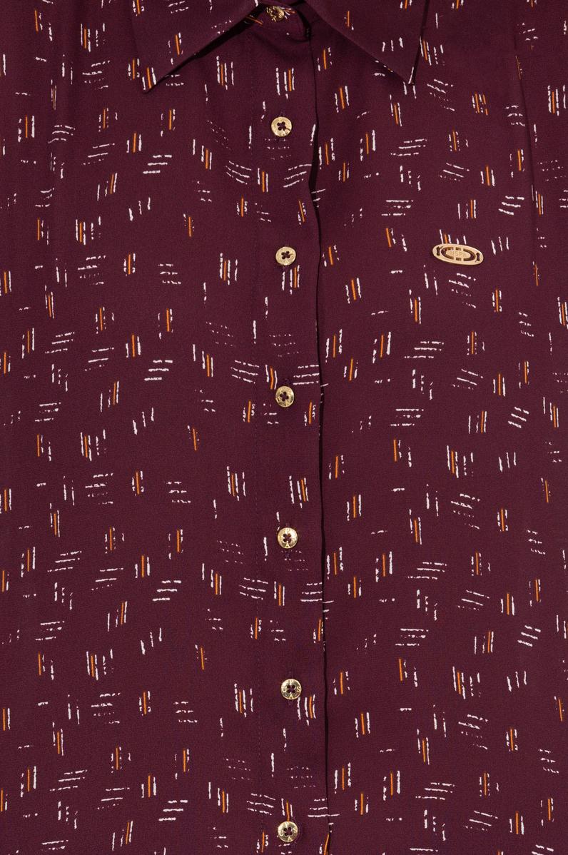 Kadın Vişne Uzun Kollu Gömlek