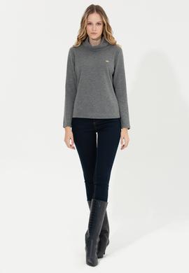 Kadın Antrasit Sweatshirt - 50256506012