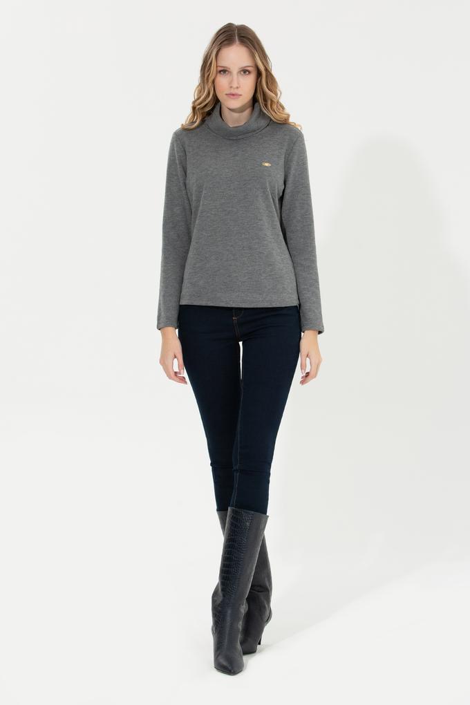 Kadın Antrasit Sweatshirt