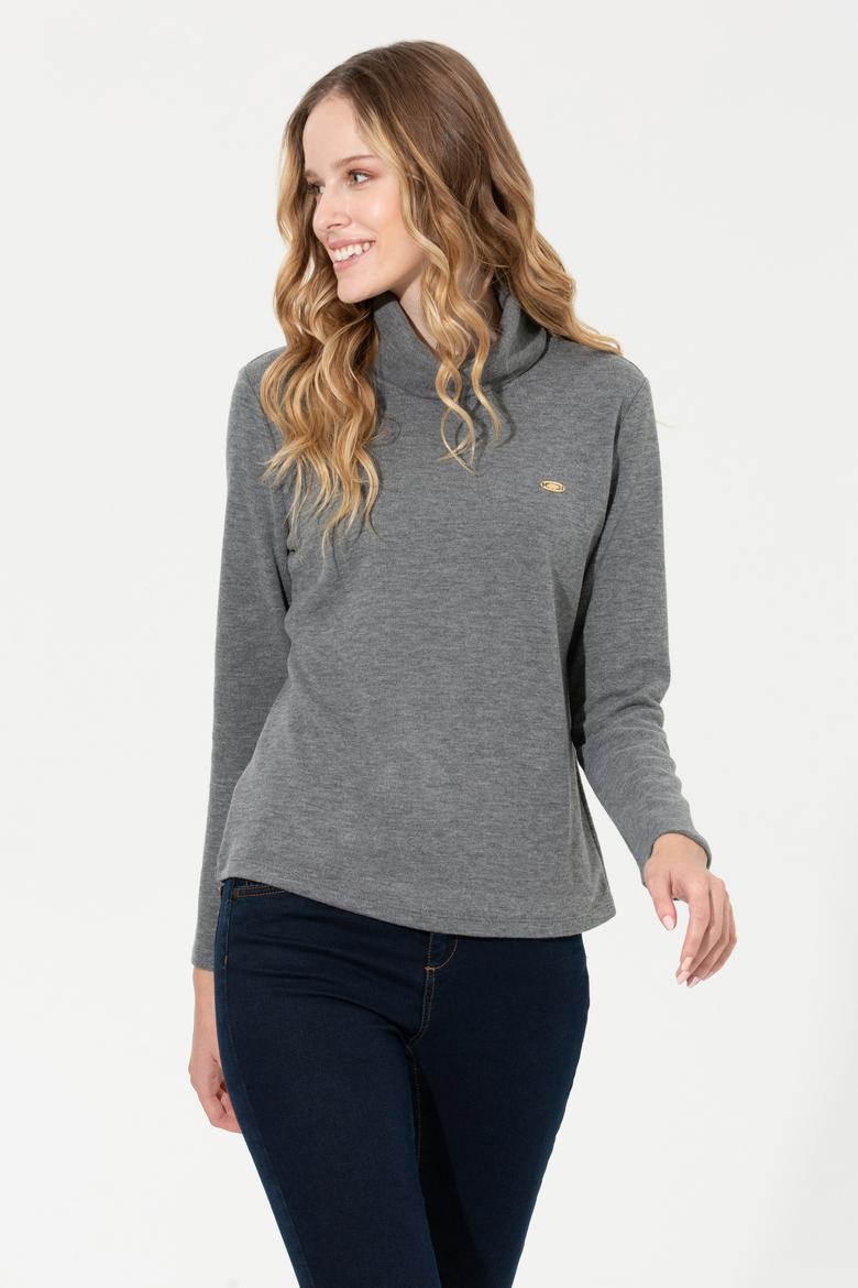 Kadın Antrasit Sweatshirt - 50256506012