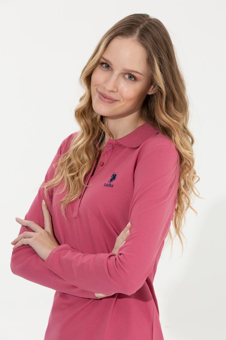 Kadın Pembe Basic Sweatshirt - 50256259073