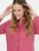 Kadın Pembe Uzun Kollu Basic Gömlek