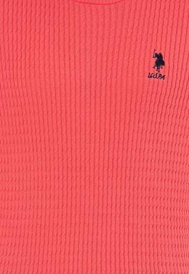 Kadın Nar Çiçeği Basic Kazak - 50255658036