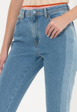 Kadın Açık Mavi Jean Pantolon - 50253483006