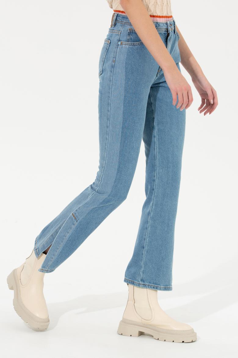 Kadın Açık Mavi Jean Pantolon - 50253483006