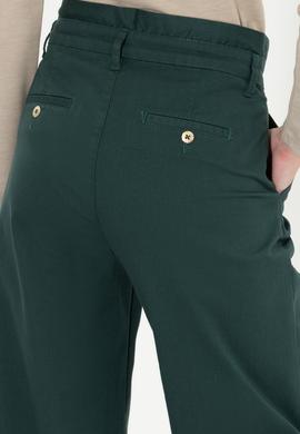 Kadın Koyu Yeşil Pantolon - 50256604015