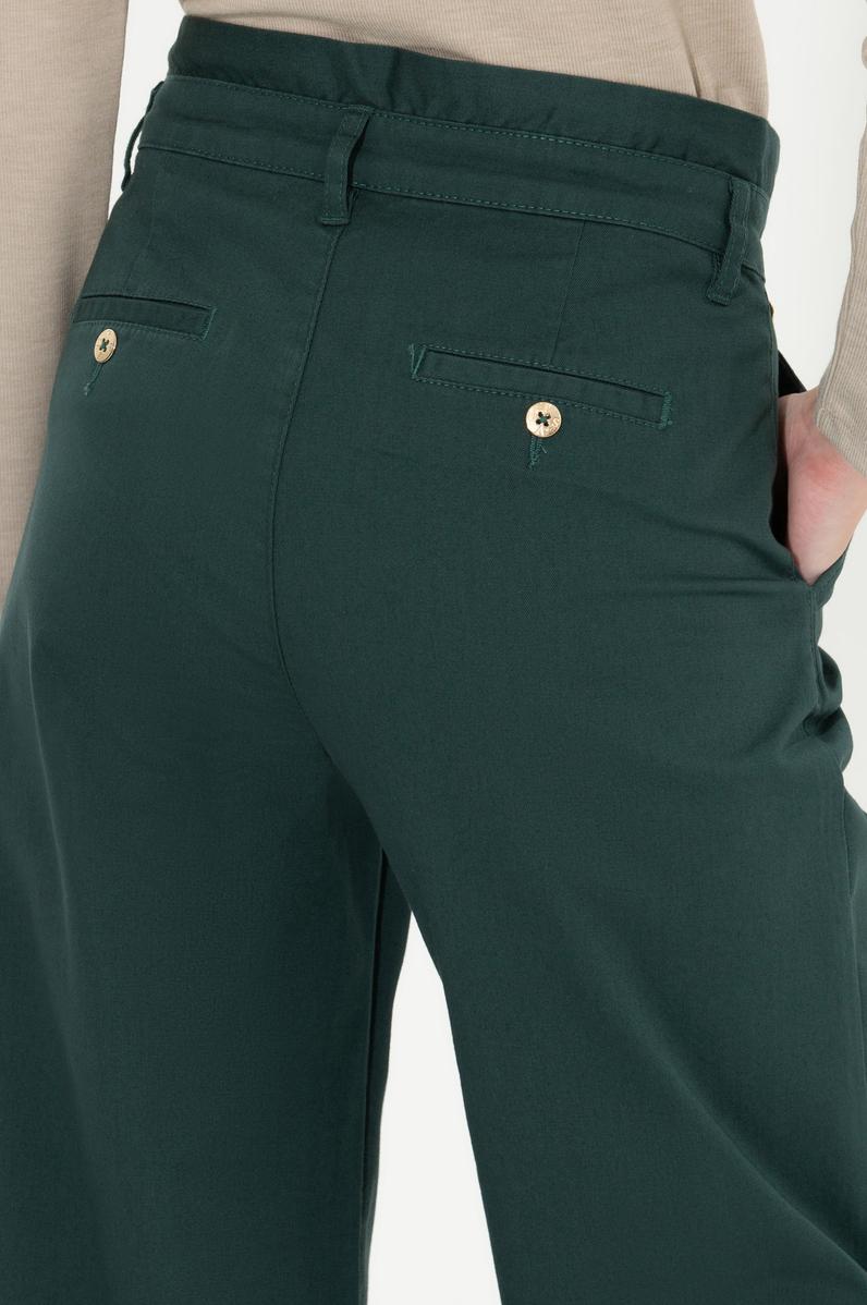 Kadın Koyu Yeşil Pantolon