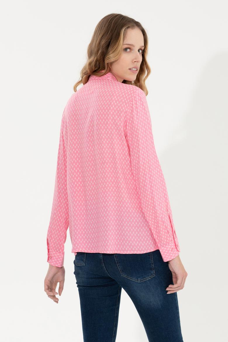 Kadın Manolya Uzun Kollu Gömlek - 50261312014
