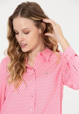 Kadın Manolya Uzun Kollu Gömlek - 50261312014