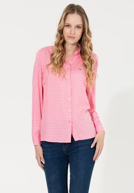 Kadın Manolya Uzun Kollu Gömlek - 50261312014