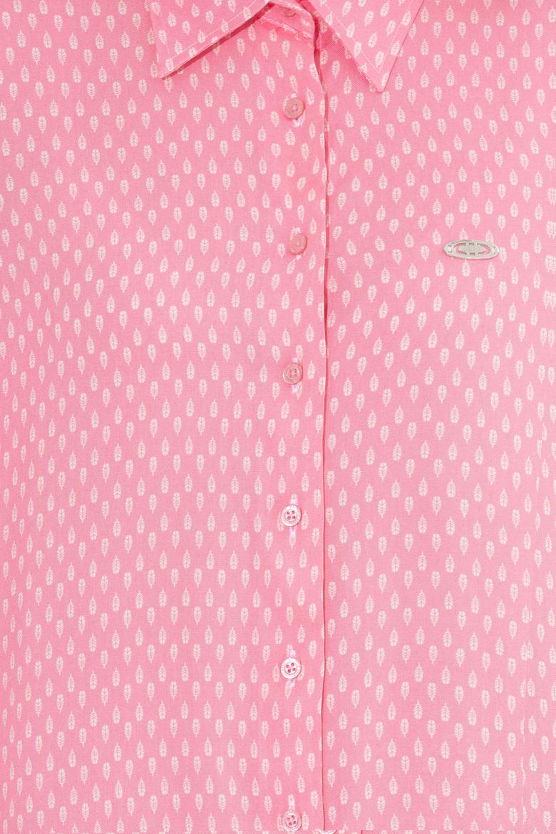 Kadın Manolya Uzun Kollu Gömlek - 50261312014